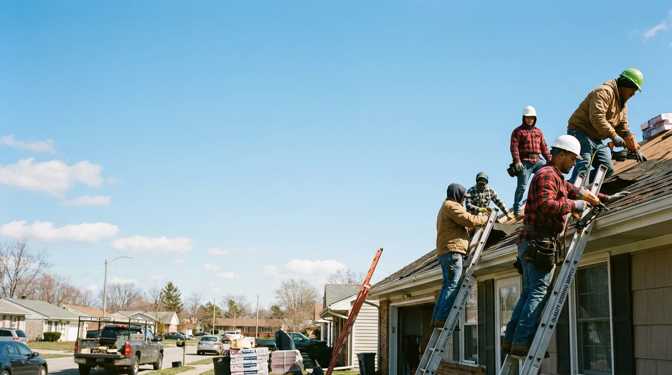 Roofing in Venedocia, OH near me